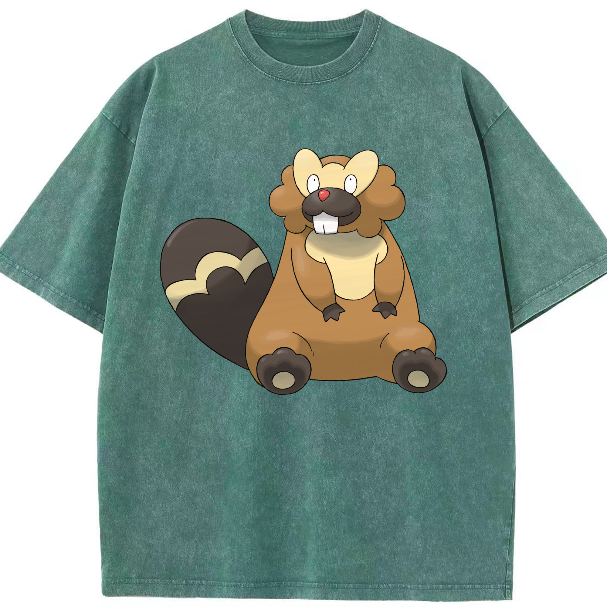 （画像用） ポケットモンスター Pokémon 綿100% ヴィンテージ風 半袖Tシャツ（フロントプリント）